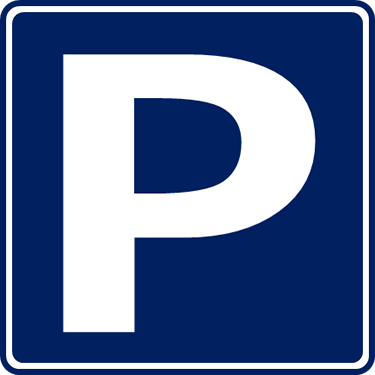 駐車可の標識マーク