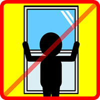 窓を開けるの禁止マーク画像3