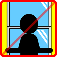 窓を閉めるの禁止マーク画像3