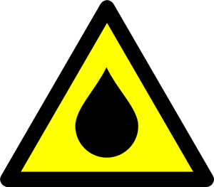 水漏れ、雨漏り注意マーク（１）画像4
