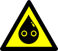 水漏れ、雨漏り注意マーク（６）画像3